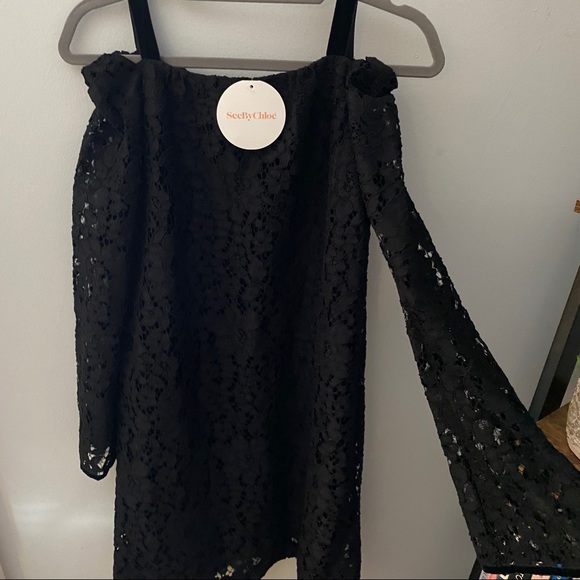 See by Chloé Cold Shoulder Dress - Picture 5 of 6